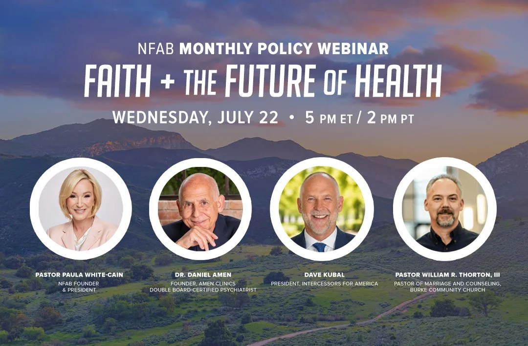 November Policy Webinar: “Faith + Health”