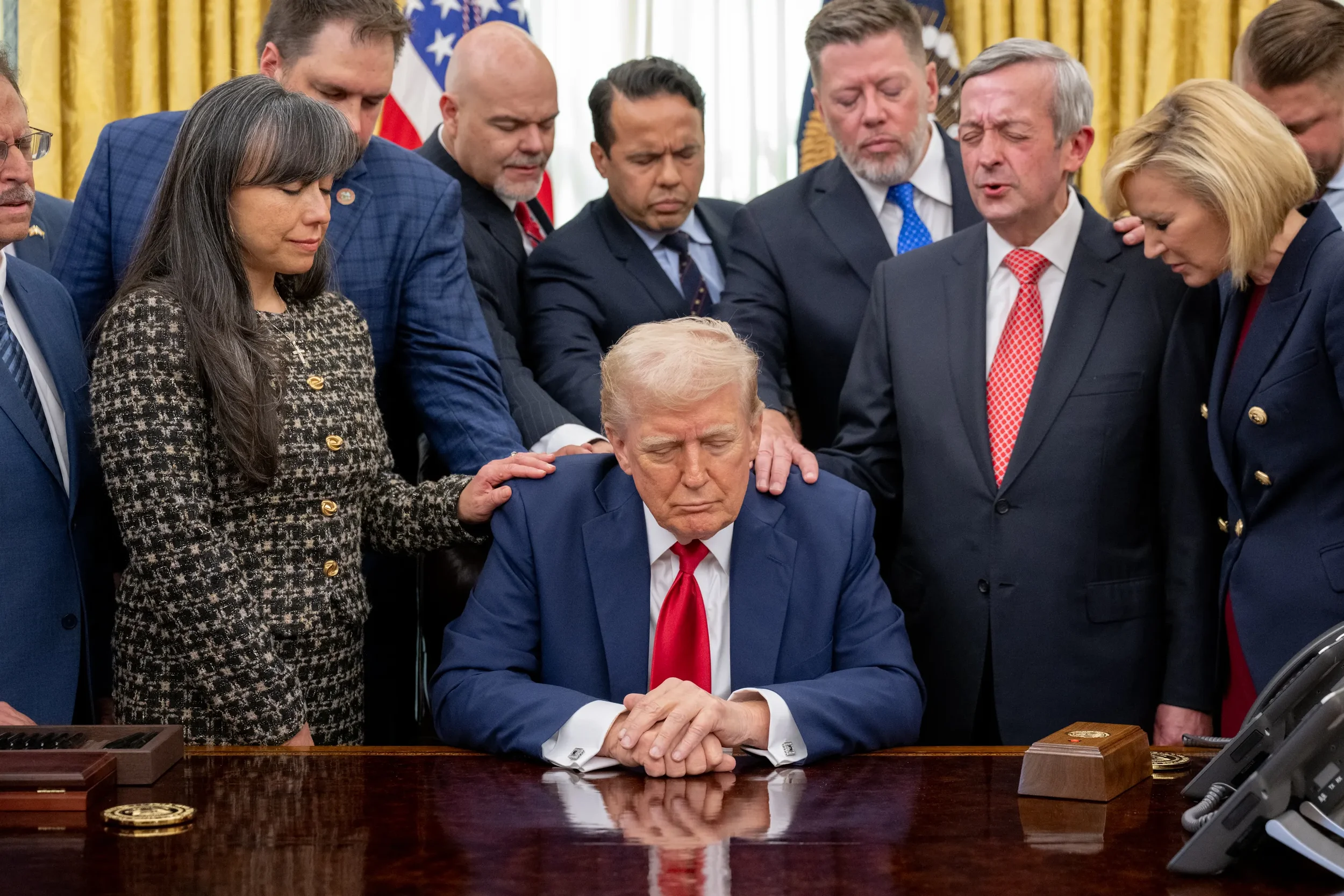 President Trump Meets with Faith Leaders