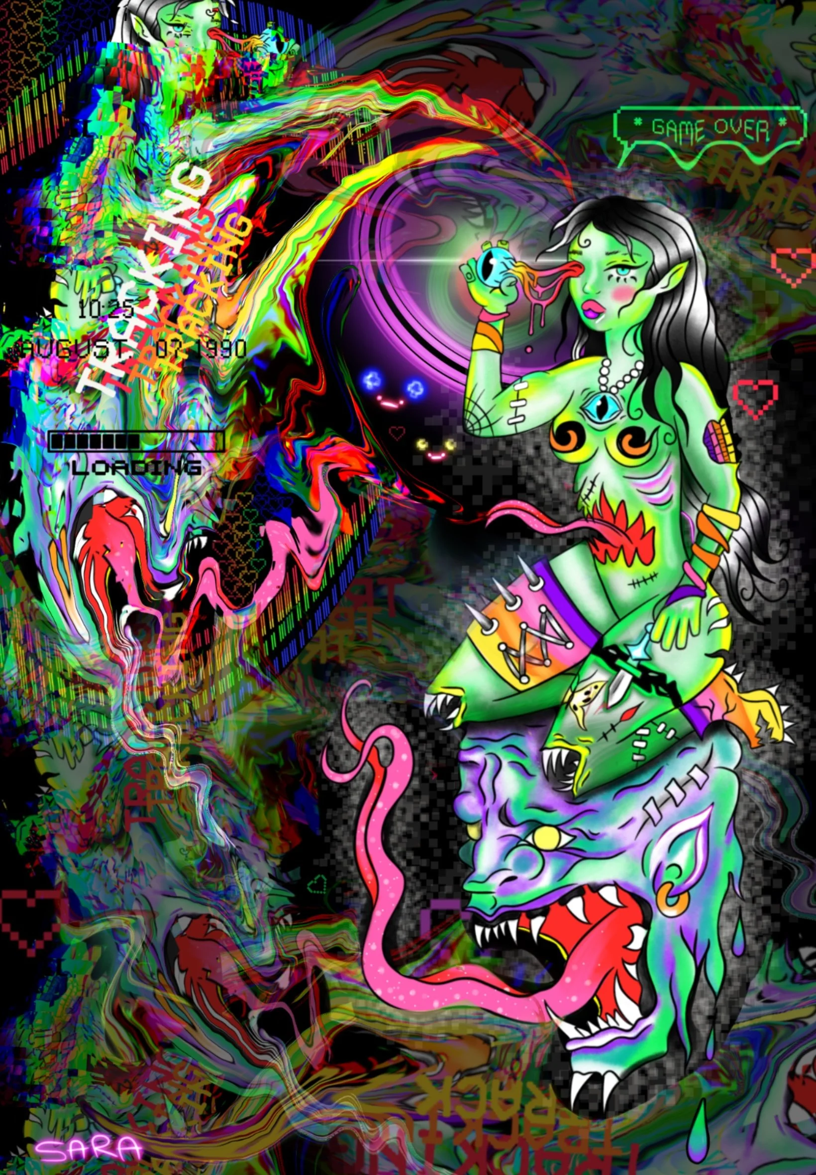 "Game Over" Print