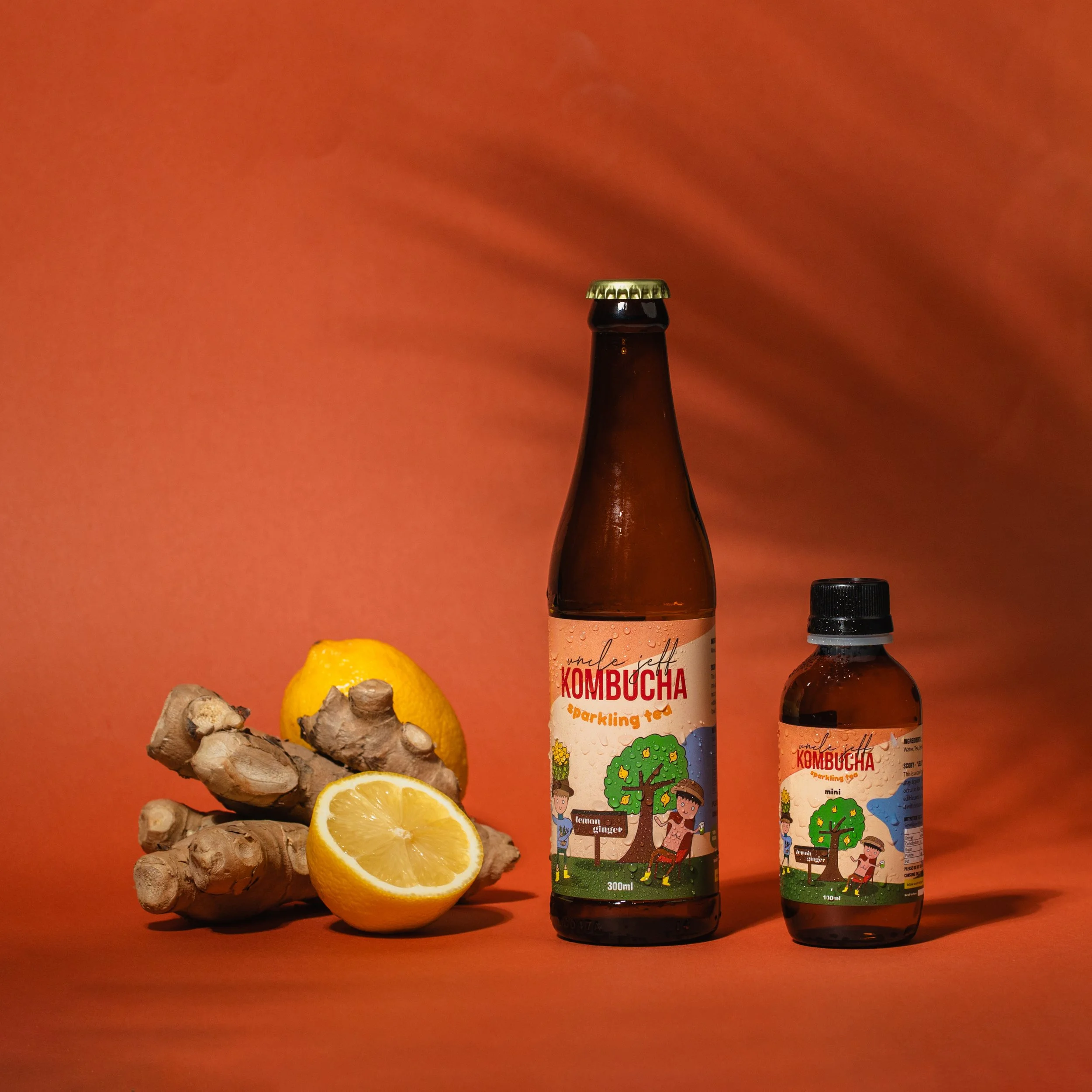 Lemon Ginger Kombucha 300ml