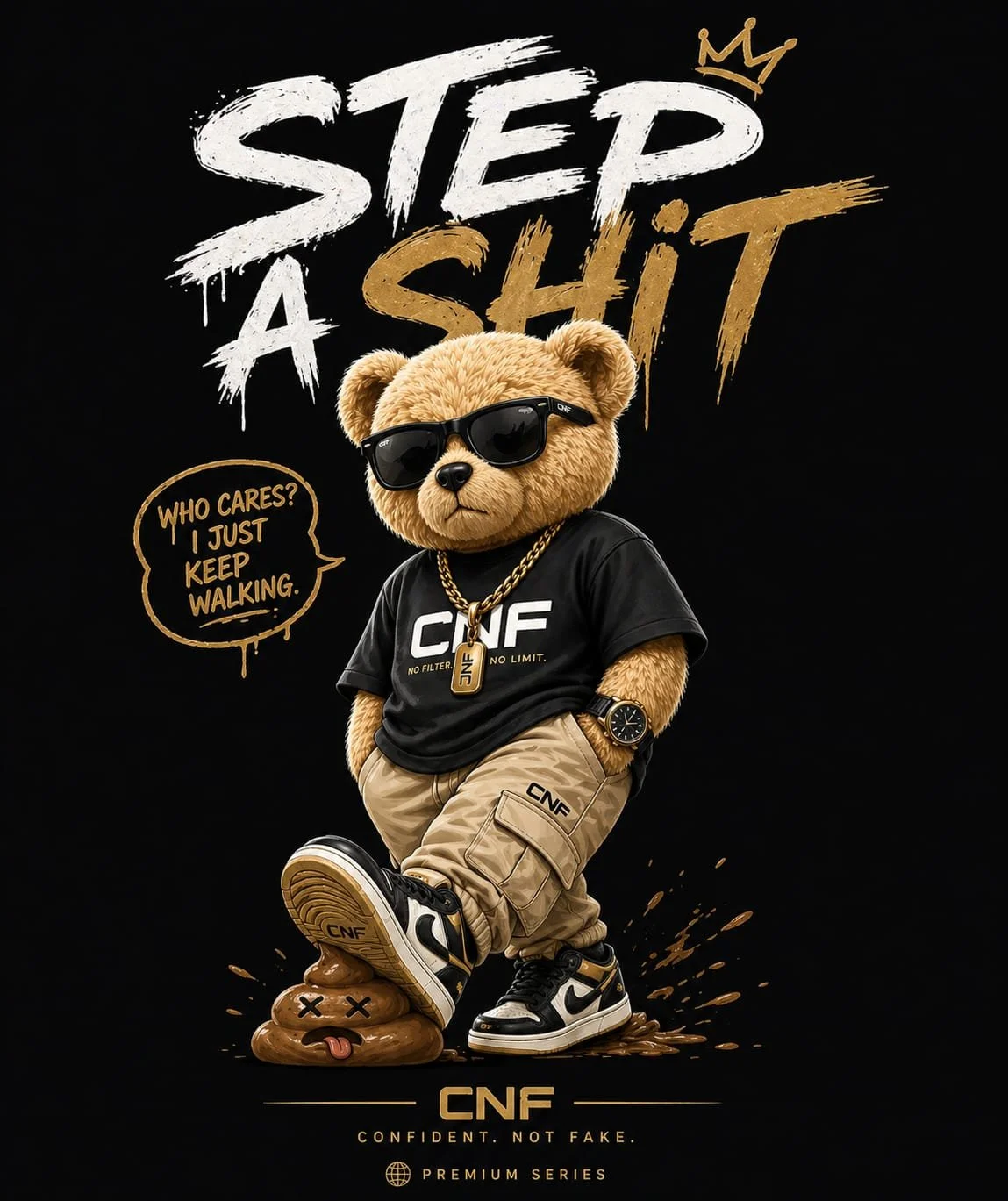CNF Premium Series Teddy Bear