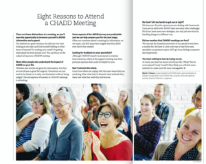 Event Reminder: Reasons to Attend this Month's CHADD Meeting