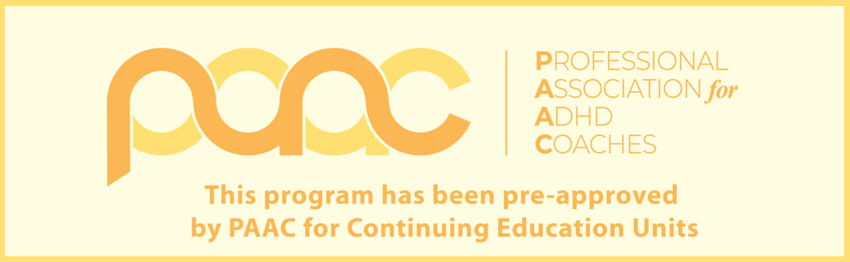 PAAC pre-approved program for Continuing Education Units.