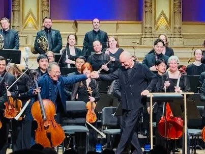 The pure joy this genius brings&hellip;. Elgar with Yo-Yo Ma @vsorchestra