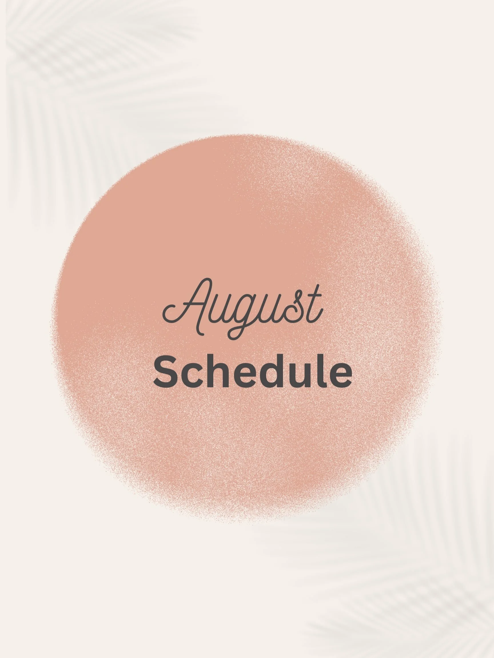 ✨Horaire d&rsquo;ao&ucirc;t✨

Jetez un coup d&rsquo;&oelig;il et planifiez votre semaine avec nous.

📱R&eacute;servez votre place via le lien dans la bio ou sur l&rsquo;application MindBody !

&bull;&bull;&bull;

✨August Schedule✨

Take a look and p
