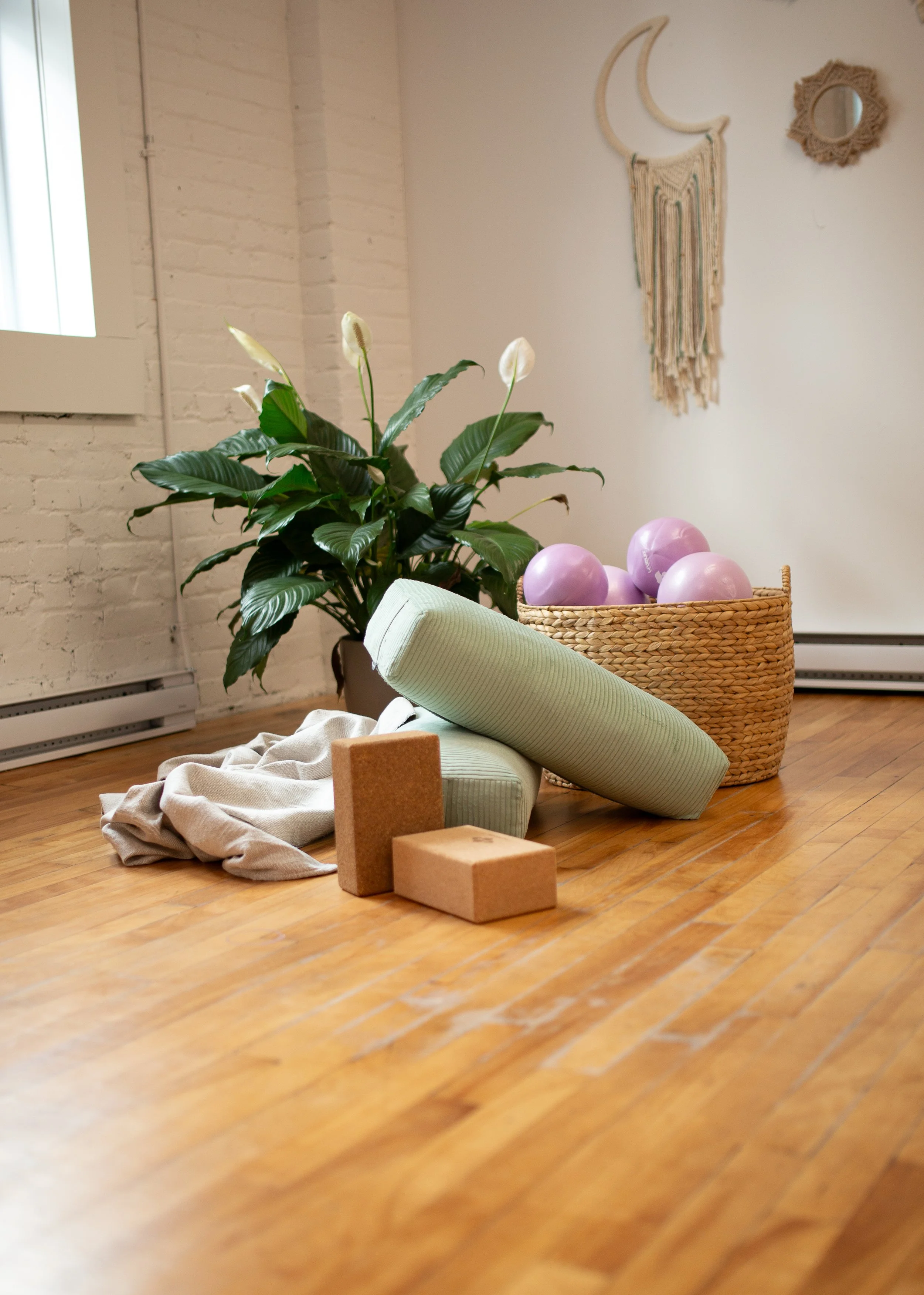 A yoga or meditation space mile end