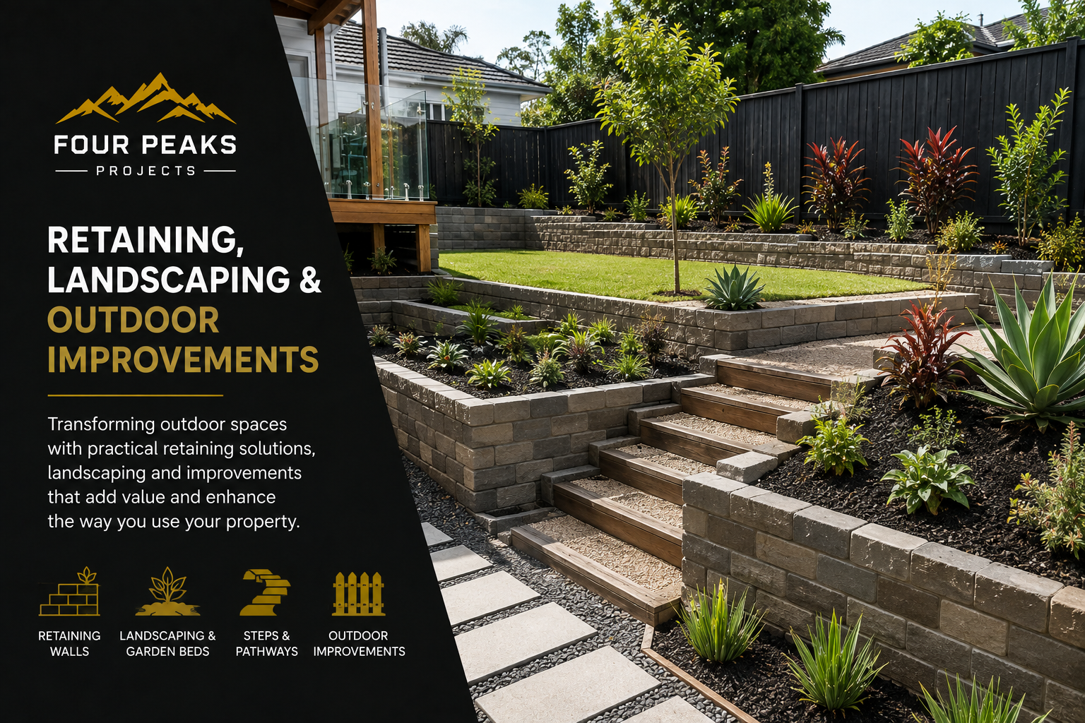 Retaining, Landscaping & Outdoor Improvements