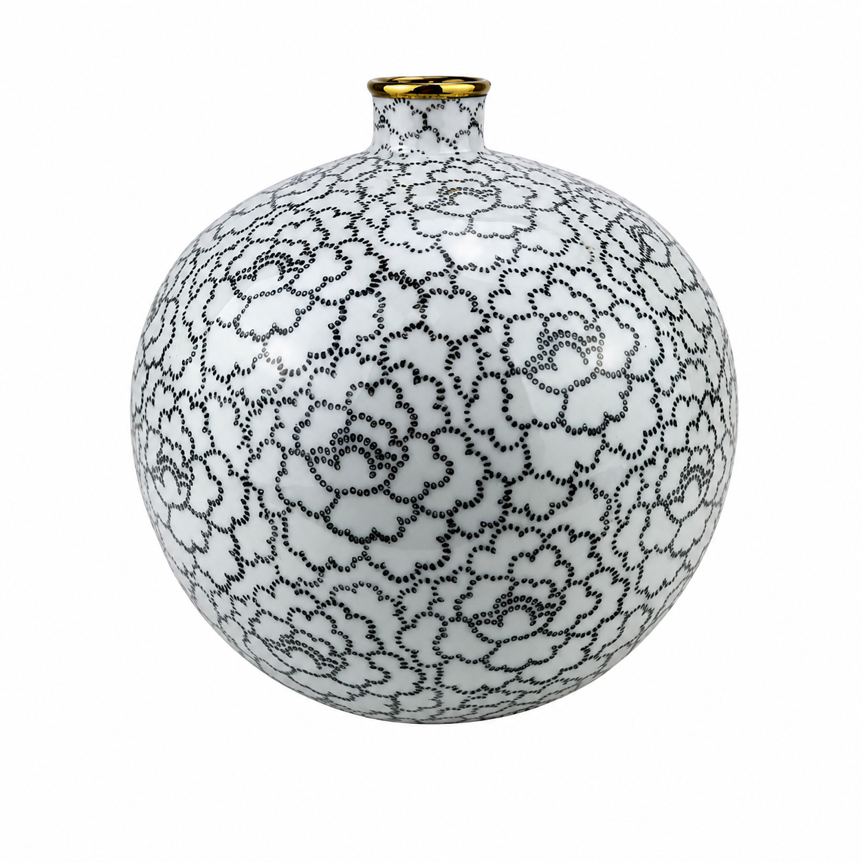 Magnolia Round Vase