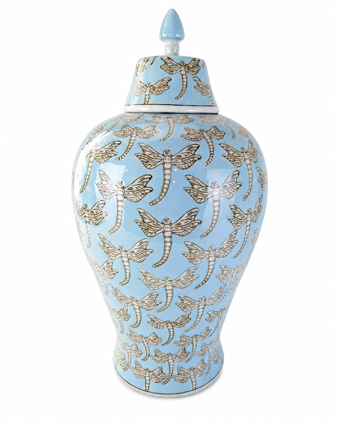 Alora Blue Jar Large
