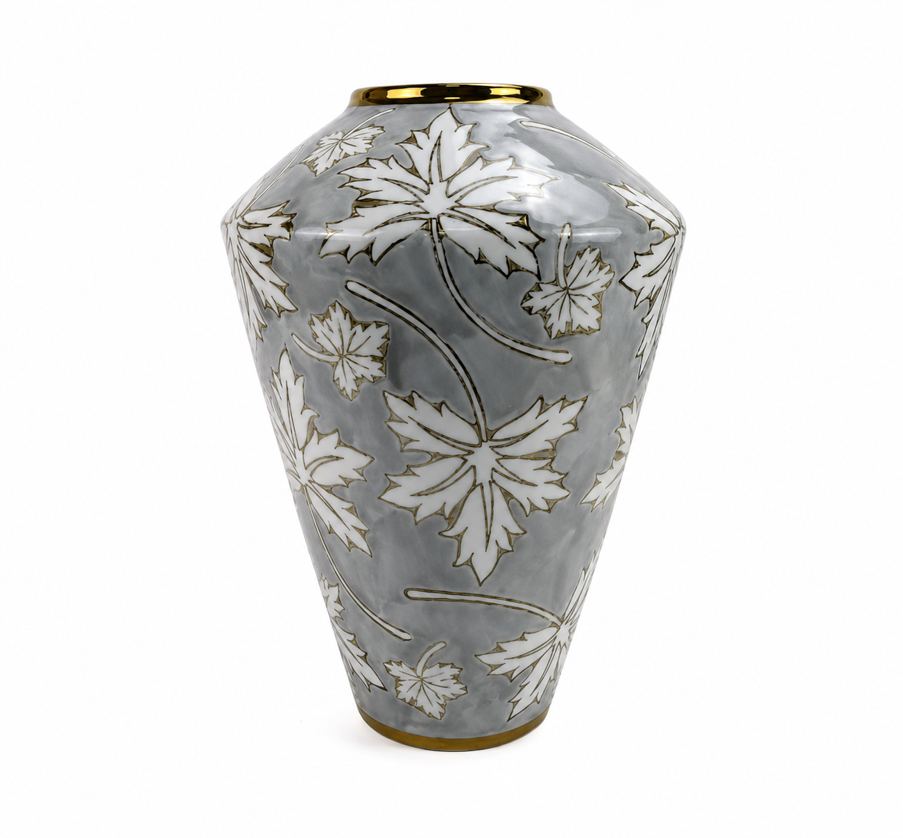 Leafy Wide Vase Medium