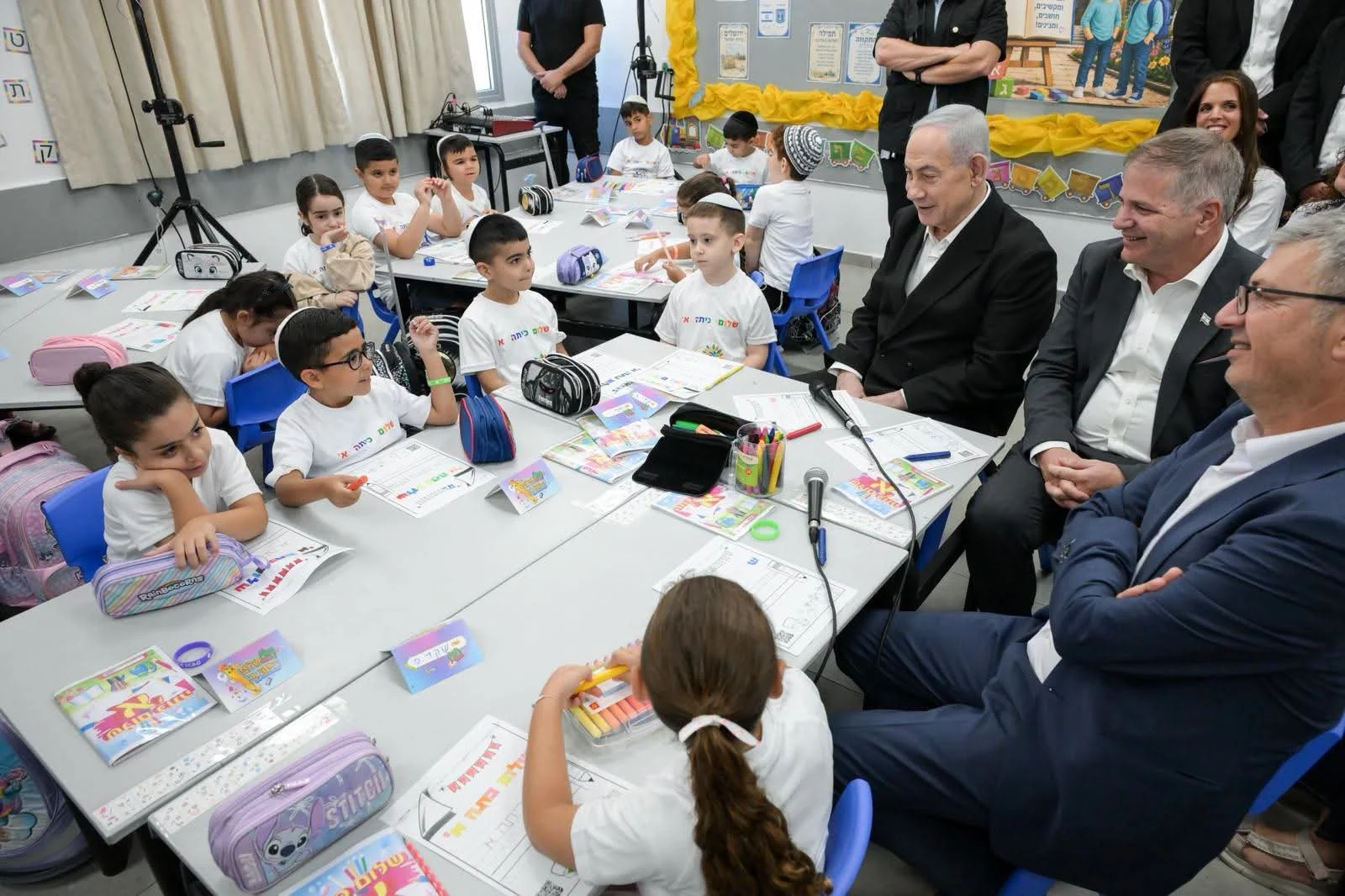 PM Netanyahu Opens the School  in Ramla
