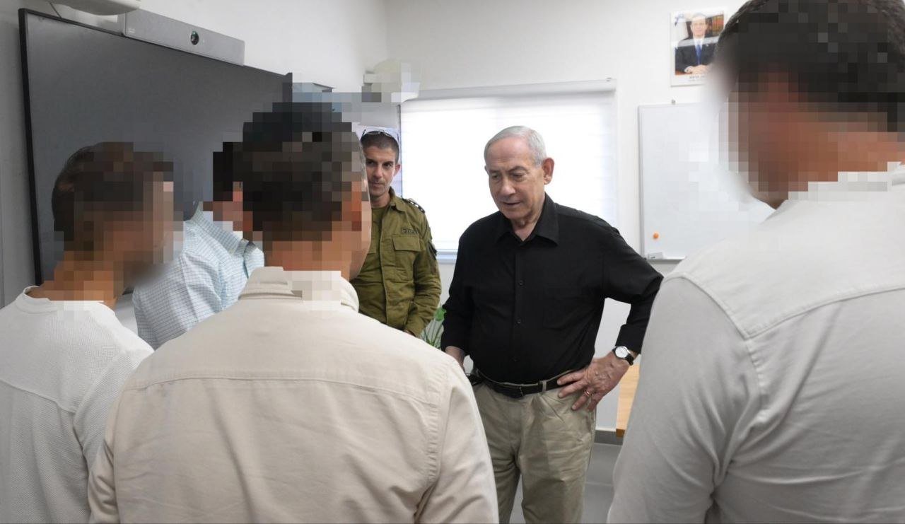 PM Netanyahu recently held a security briefing at the Gaza Division.  