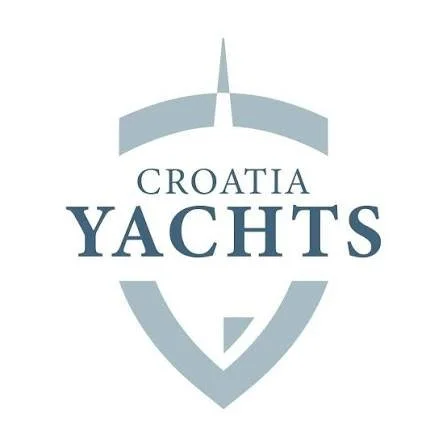 Logo for Croatia Yachts with a shield design and text.