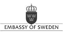 embassy of sweden logo, client of Rev. Bunny Love-Schock