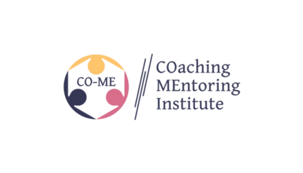 Logo for the Coaching Mentoring Institute featuring interconnected figures encircling the words 'Coaching Mentoring Institute'.