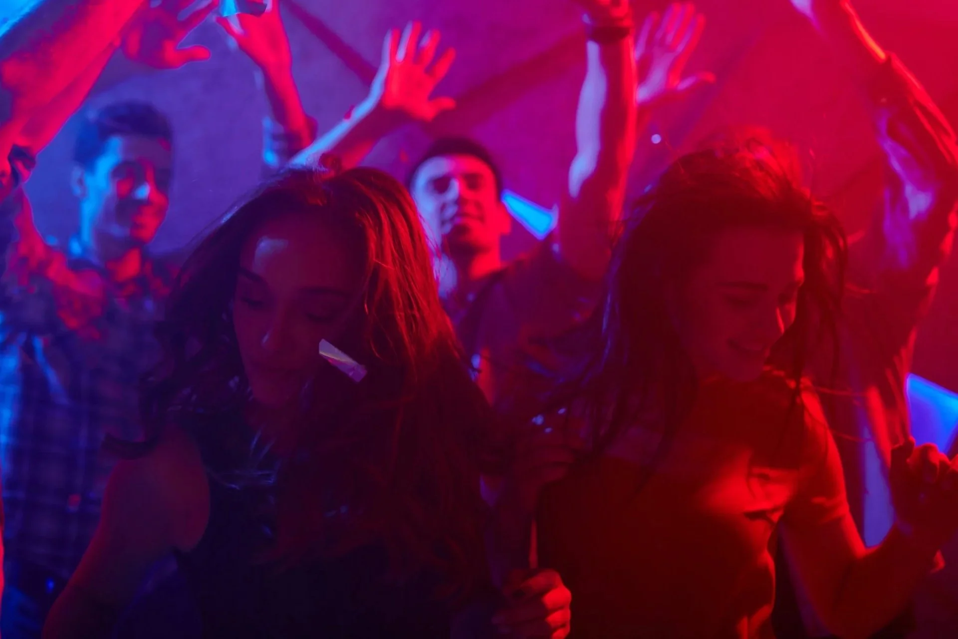 College students partying with College Events DJ in Athens, GA