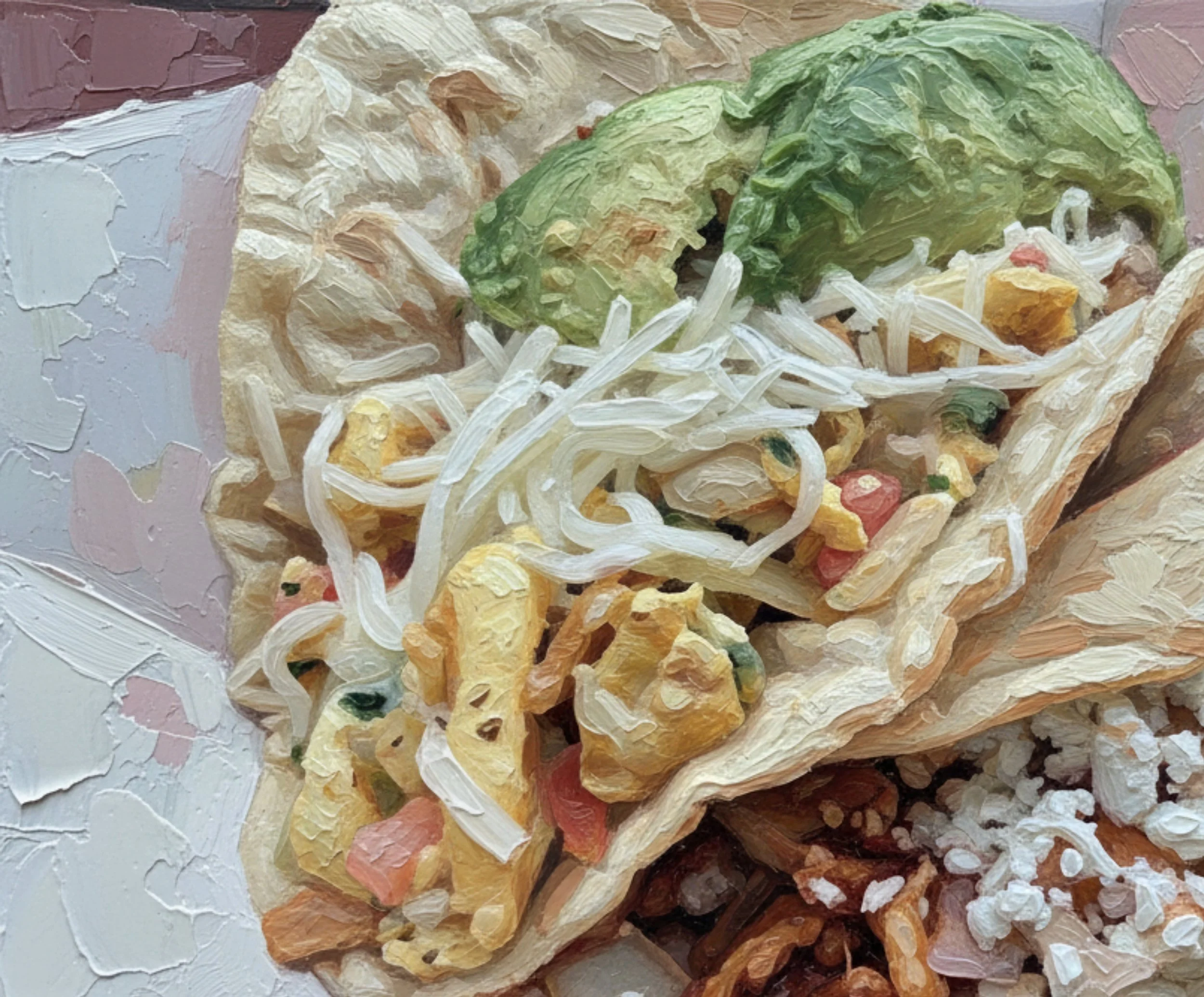migas con todo // Taqueria Fenix