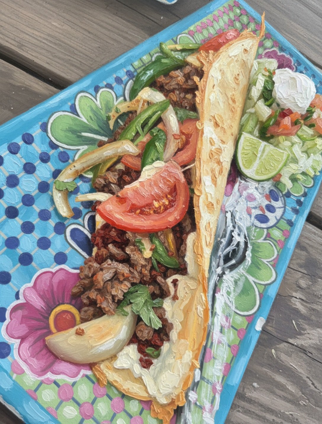 machete // Casita Nicole Antojitos Mexicanos 