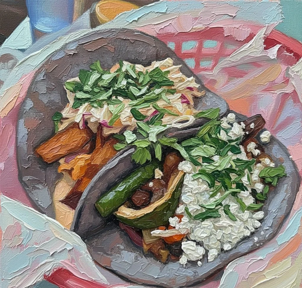 calabacitas &amp; camote // De Nada Cantina