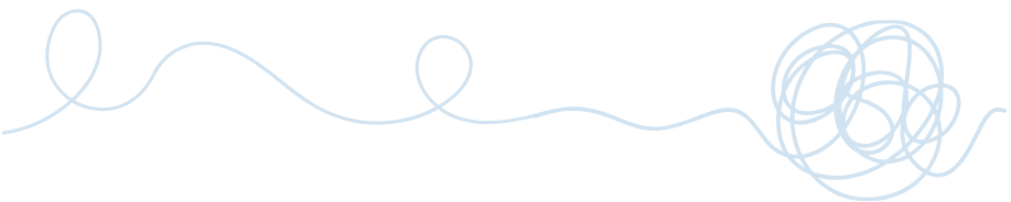 A black background with white tangled lines, resembling abstract scribbles.