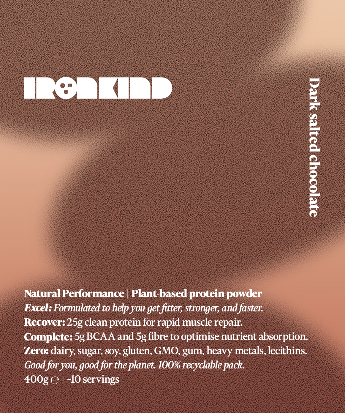 Dark Salted Chocolate | 400g