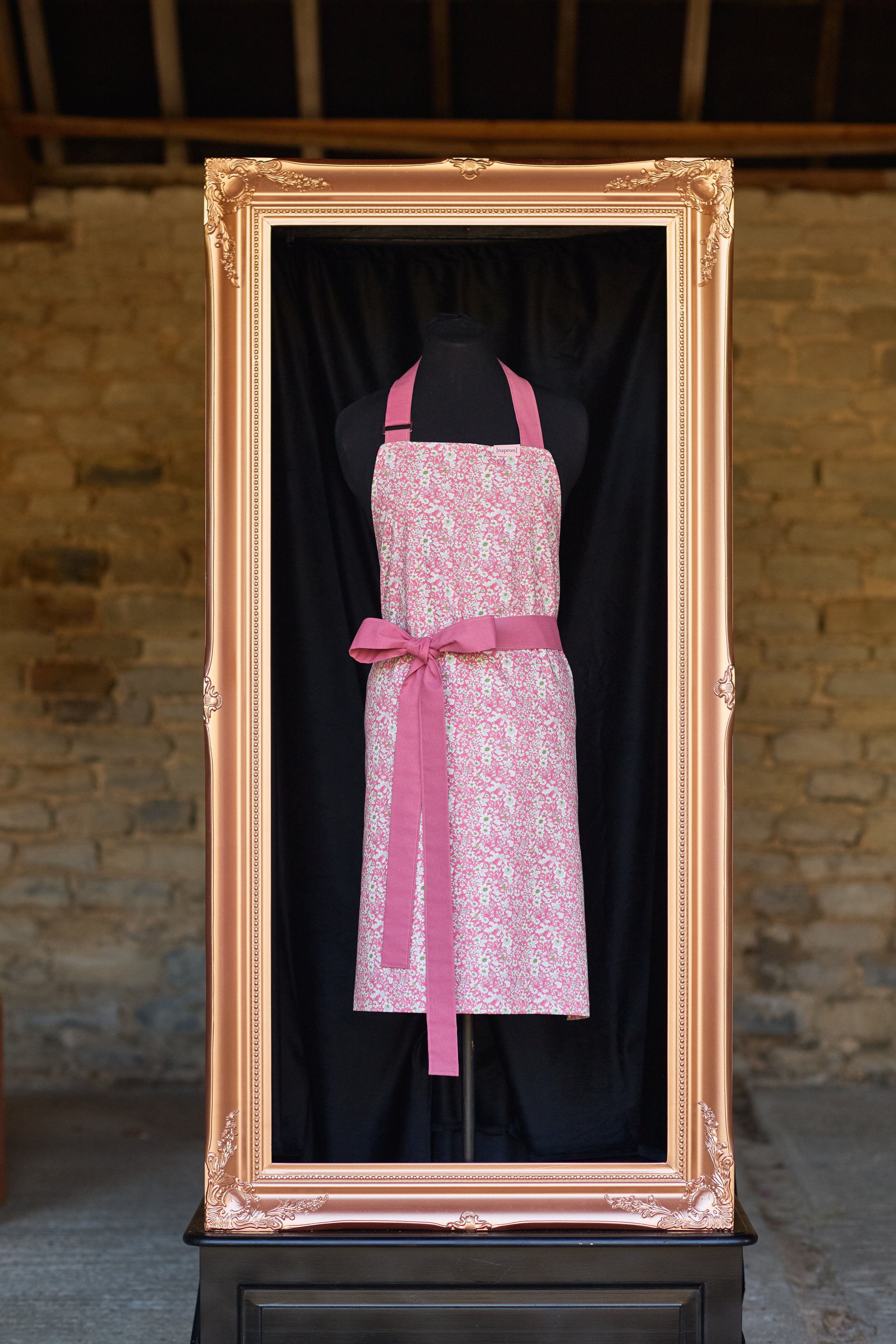 Hostess Apron Pink