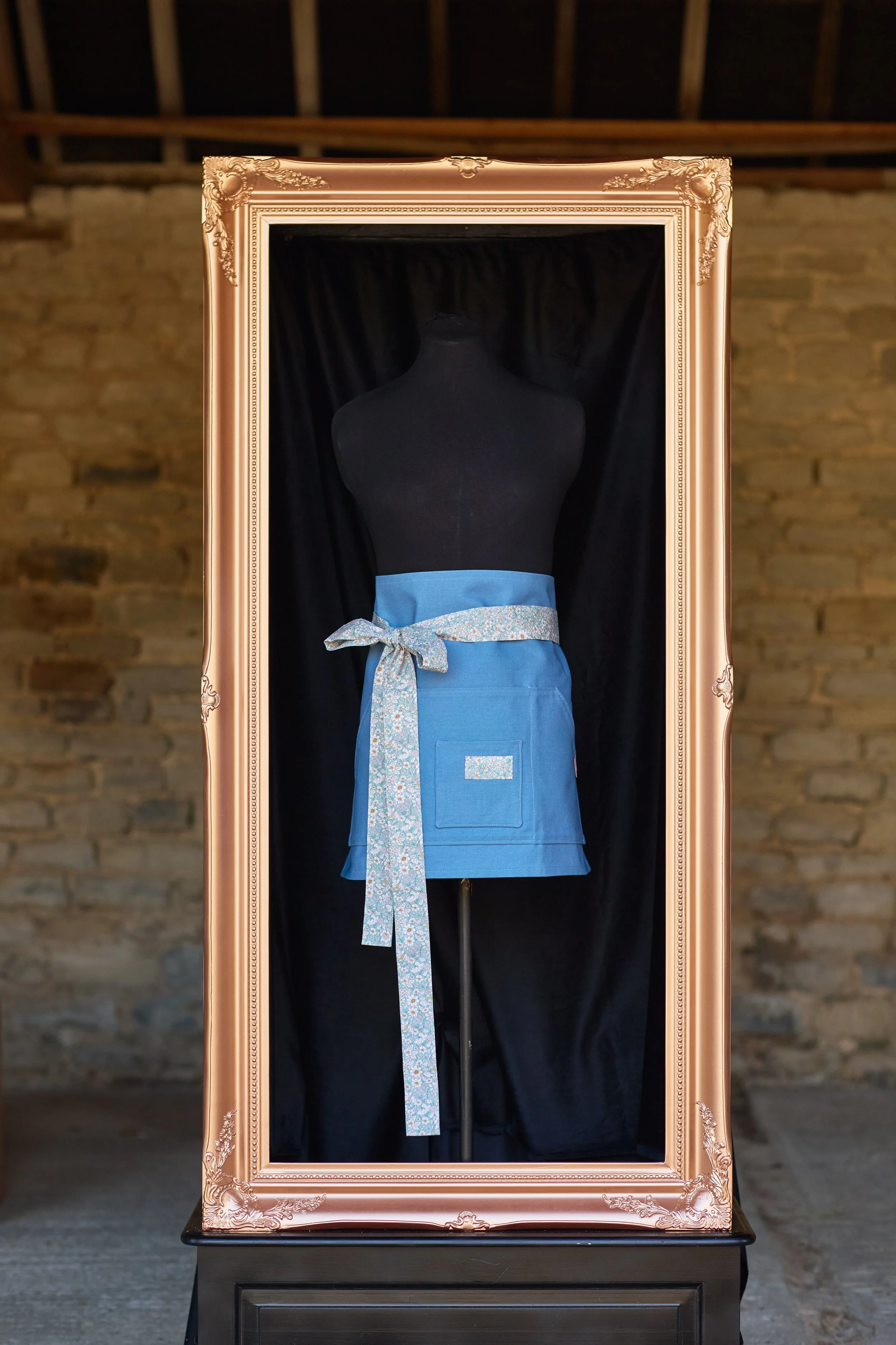 Gardener's Apron Blue/Blue