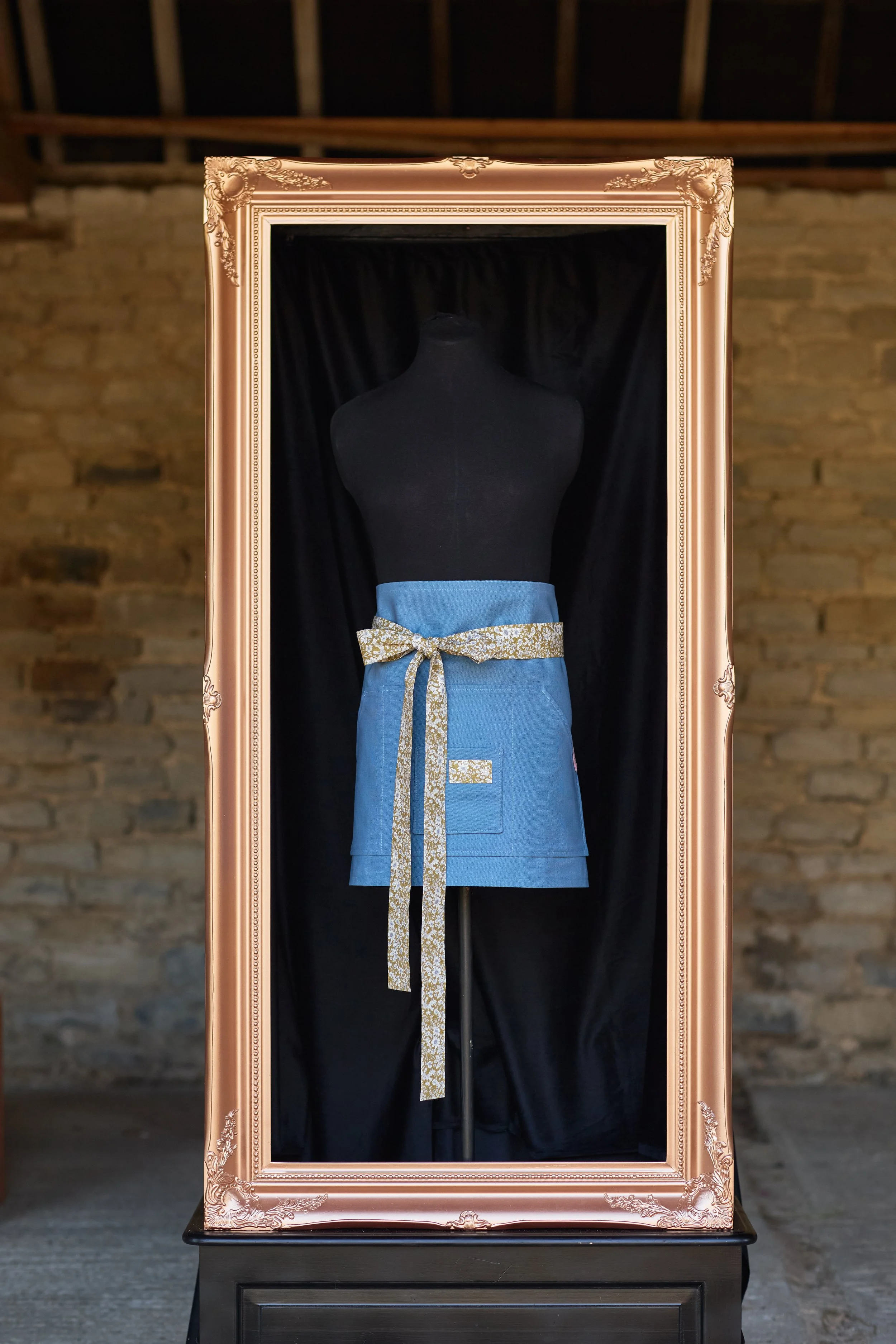 Gardener's Apron Blue/Green