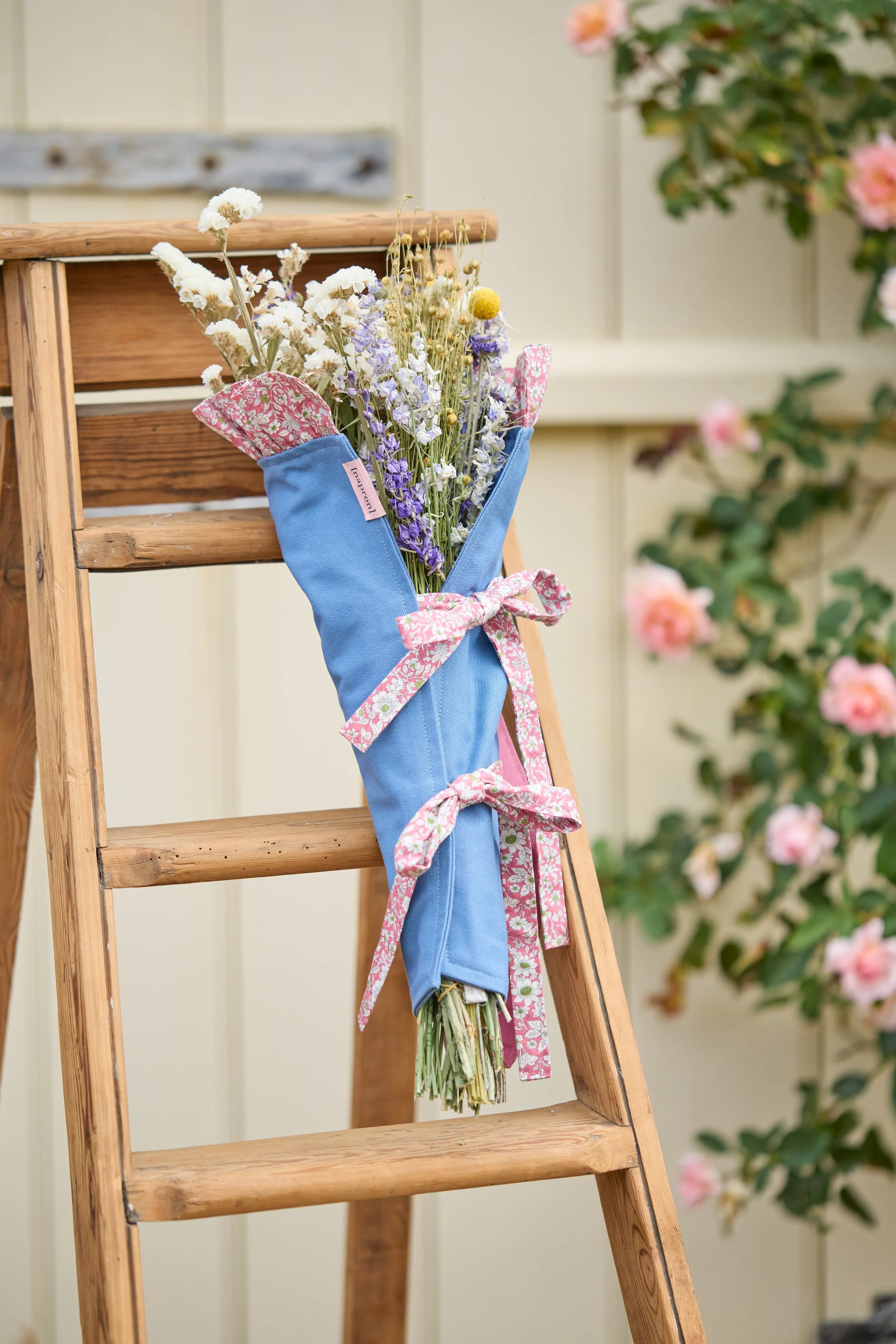 Flower Bag Blue/Pink