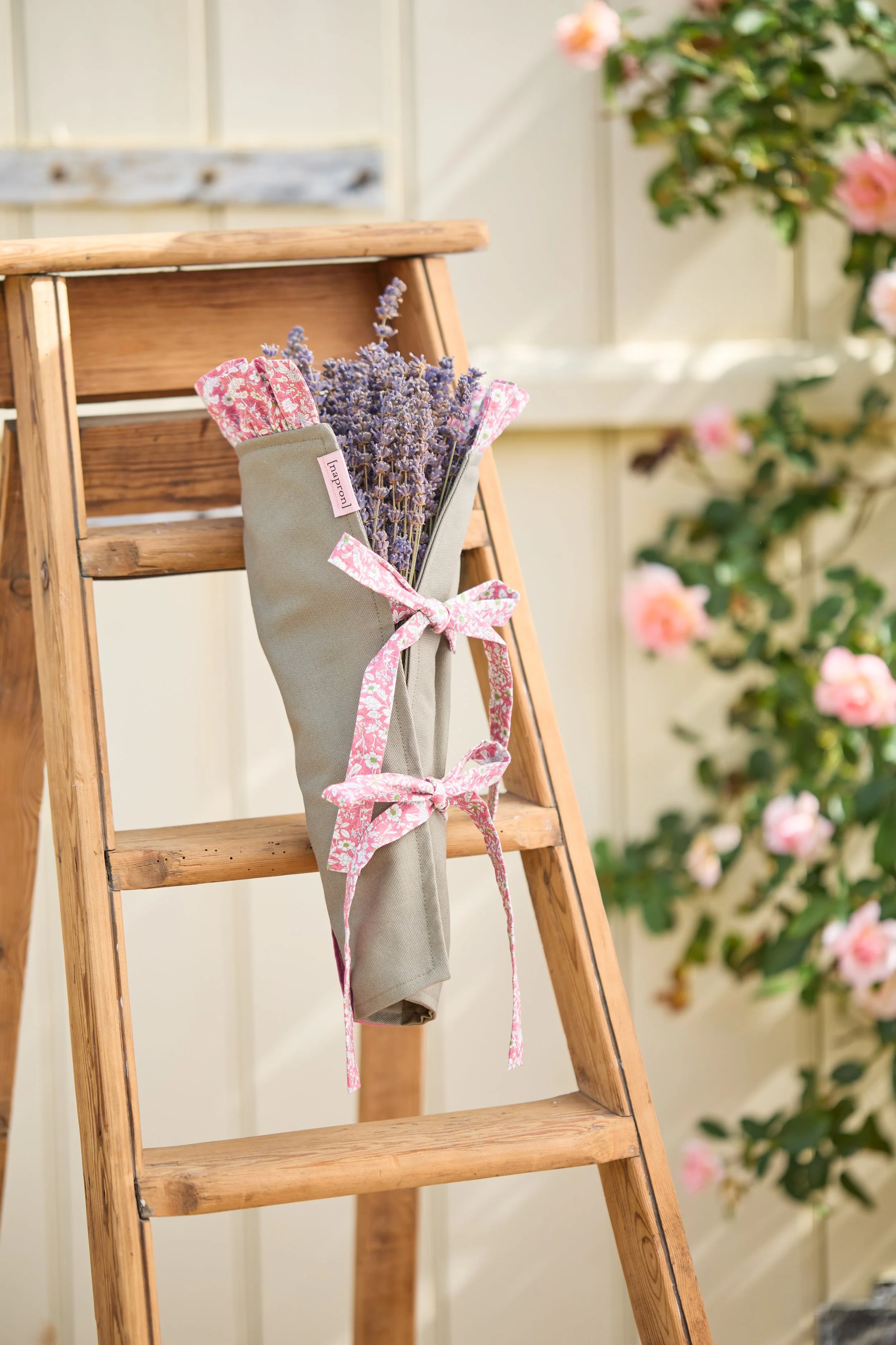 Flower Bag Green/Pink