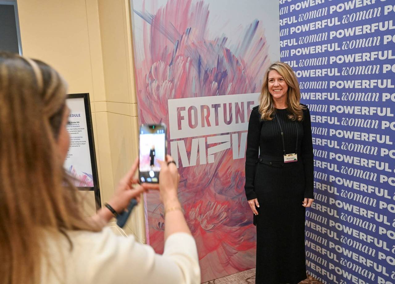 Alicia Parker poses for a photo at the Salamander DC during the Fortune Most Powerful Women Summit 2025.