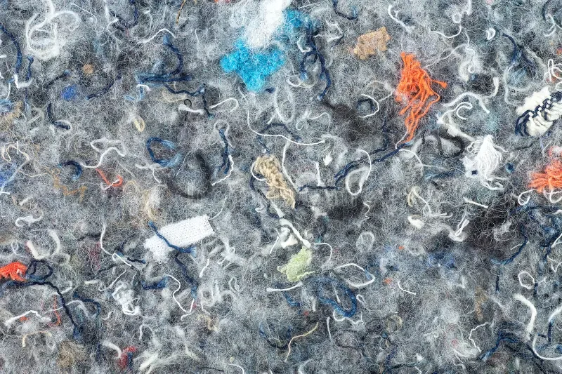 Recycled felt from the Convert factory in Denmark is a core circular material component of Kvadrat Really, a brand co-owned by the textile manufacturer Kvadrat. Known commercially as Textile Felt, it is a high-performance acoustic and structural mate