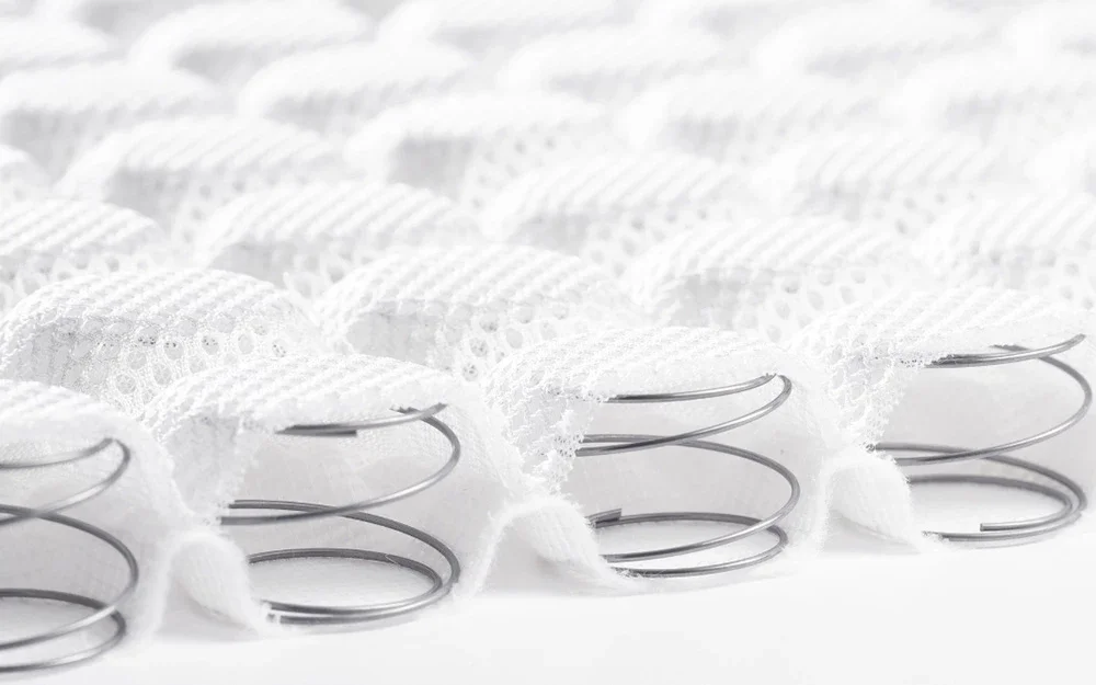 Spinks springs are advanced, miniature pocket and micro-coil spring systems designed by the British bed manufacturer Harrison Spinks to replace synthetic petrochemical foam. 