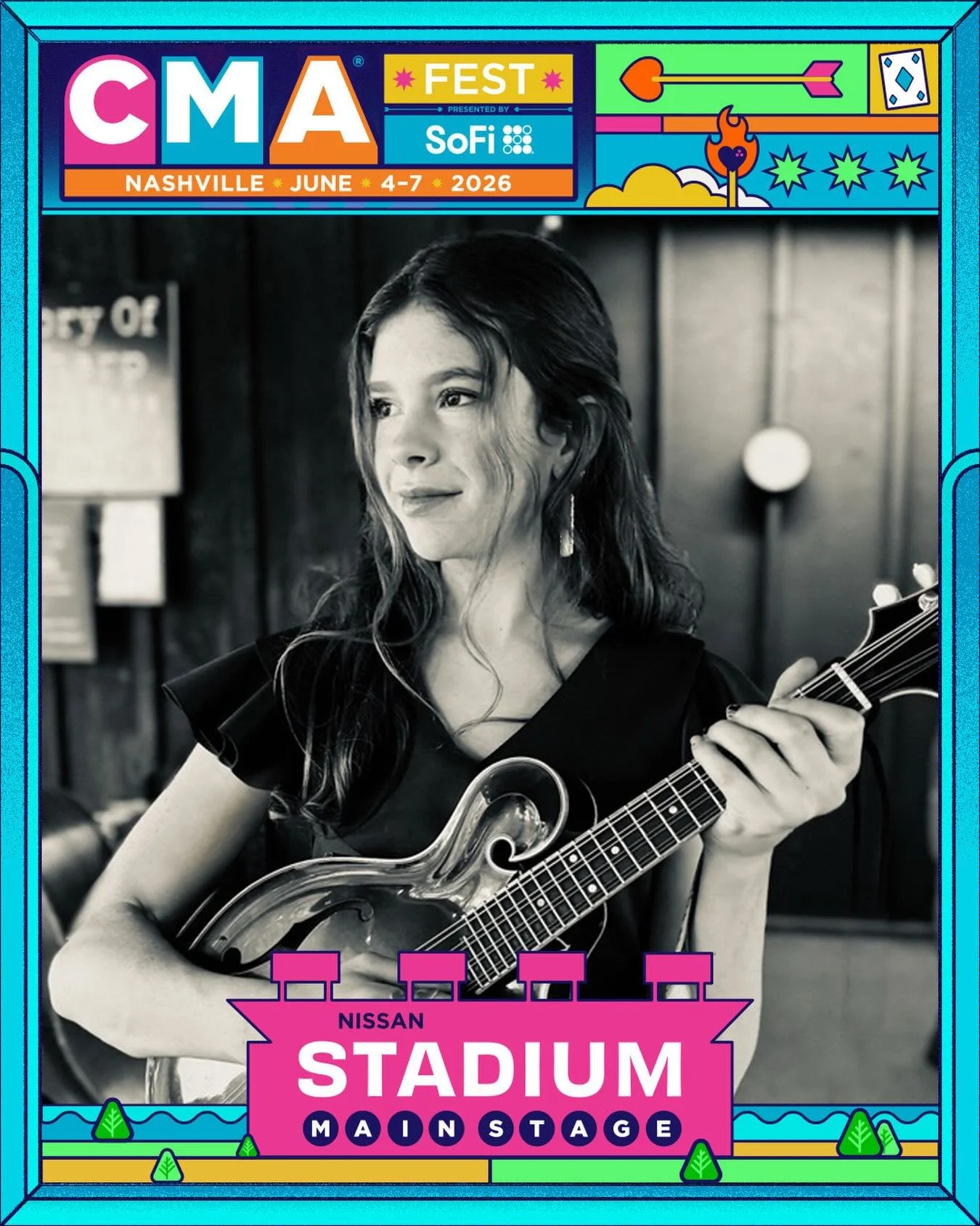 ⚡️⚡️HUGE ANNOUNCEMENT! I&rsquo;m going to be playing a song with @carlypearce&nbsp;at #cmafest&nbsp;on the Nissan Stage Saturday, June 6th! I&rsquo;m super excited to be joining her &amp; other special guests! Thanks so much to @cmafoundation for the