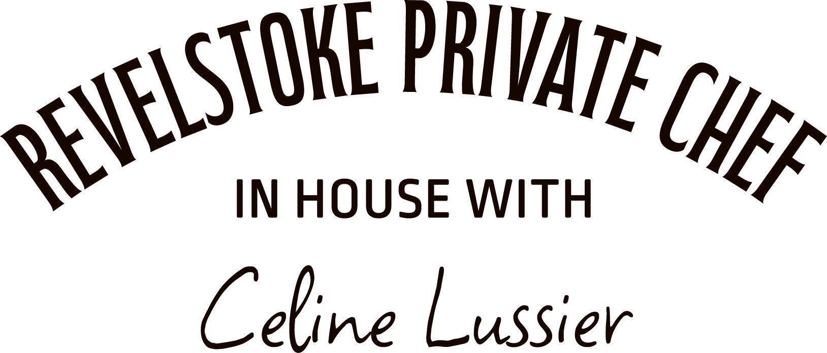 Logo for Revelstoke Private Chef, an in-house caterer for ski trips, lodges and holidays in Revelstoke, BC.
