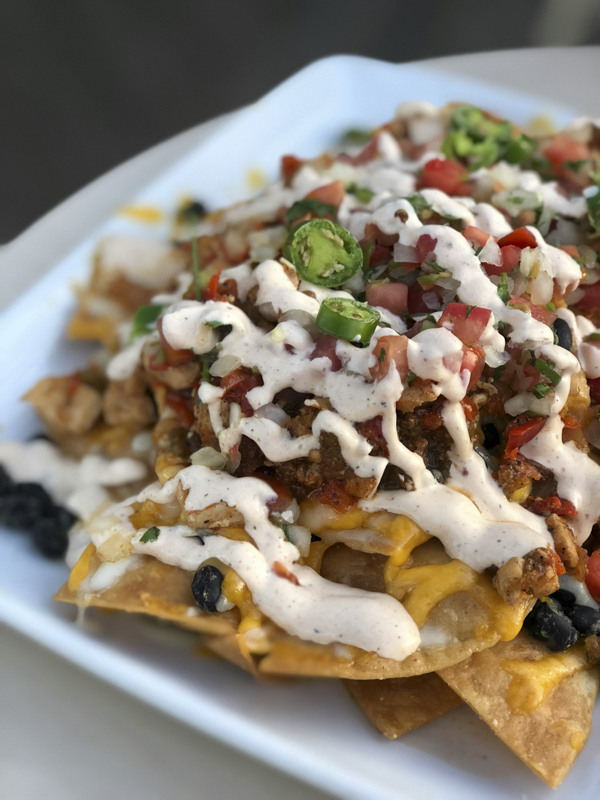 Après Ski Nachos for Revelstoke ski trip by private chef.