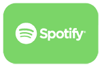 Spotify logo on a green background