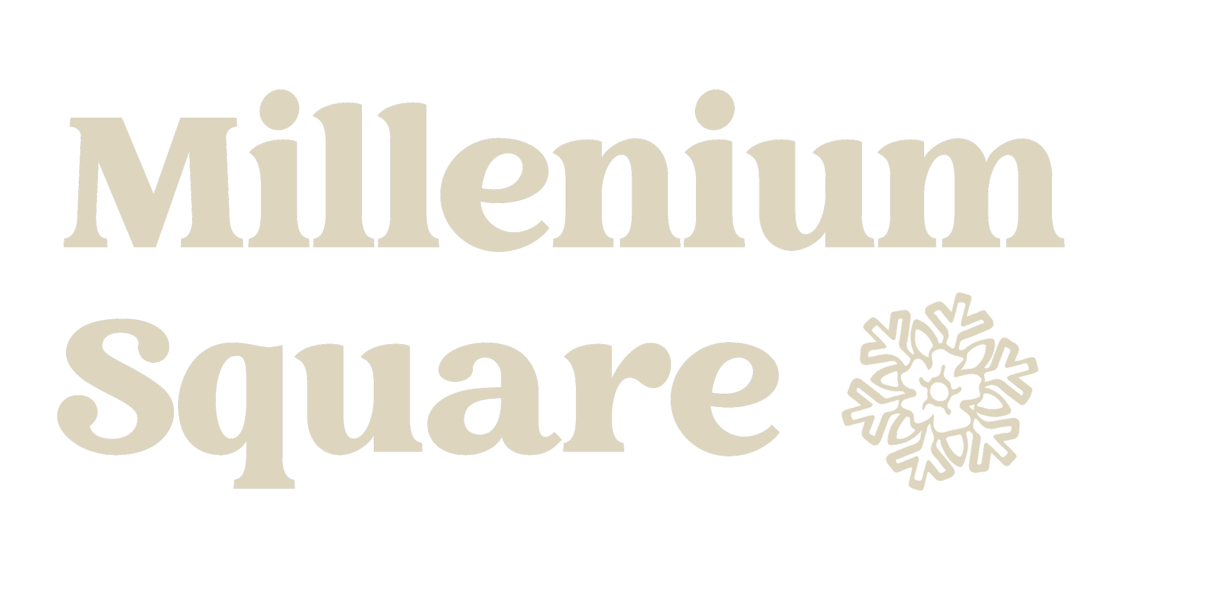 Text reads 'Millionaire Square' with a snowflake icon.