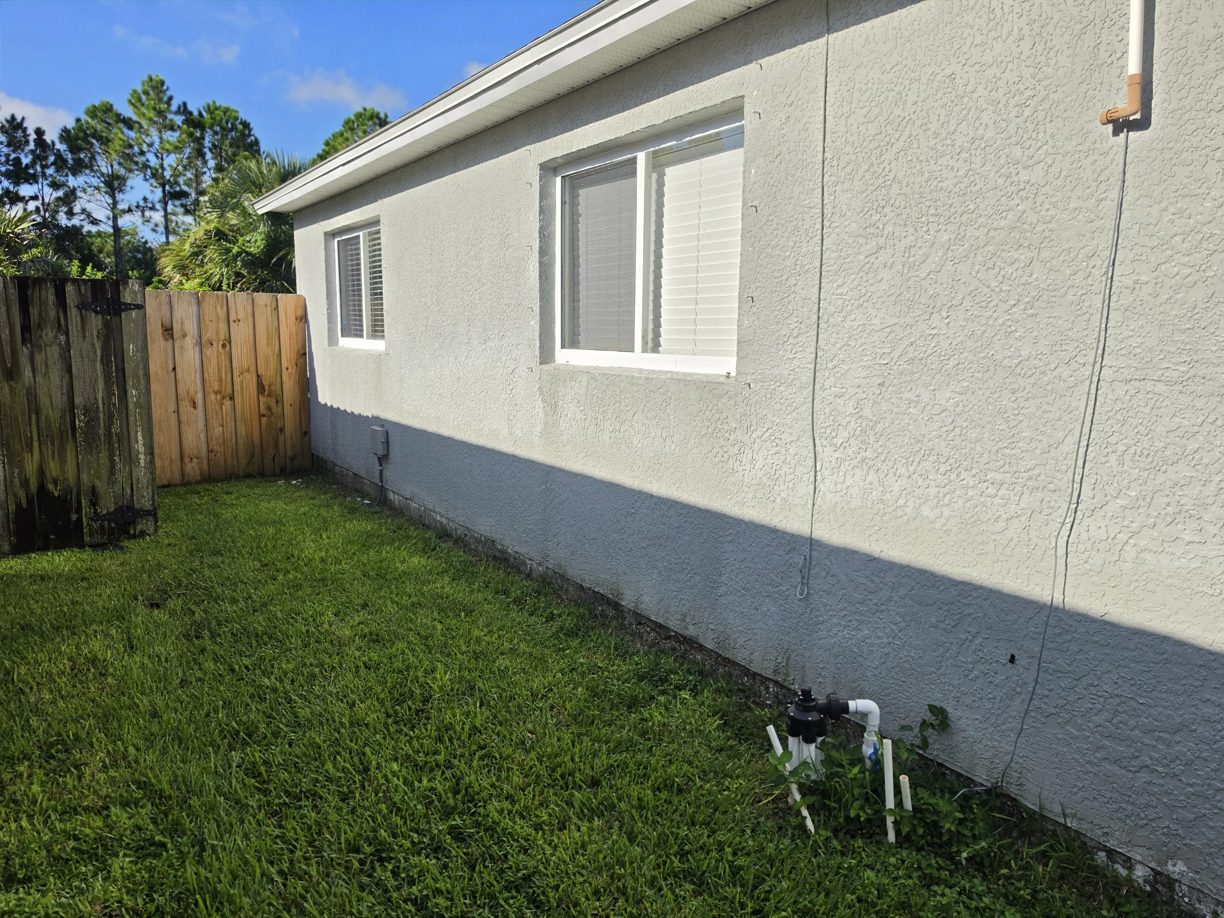 Melbourne Florida home after professional soft washing by Station 321