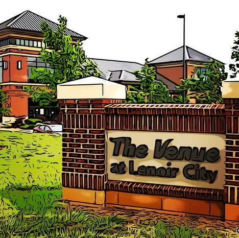 Venue sign | Venue outdoor | Venue directions | The Venue at Lenoir City