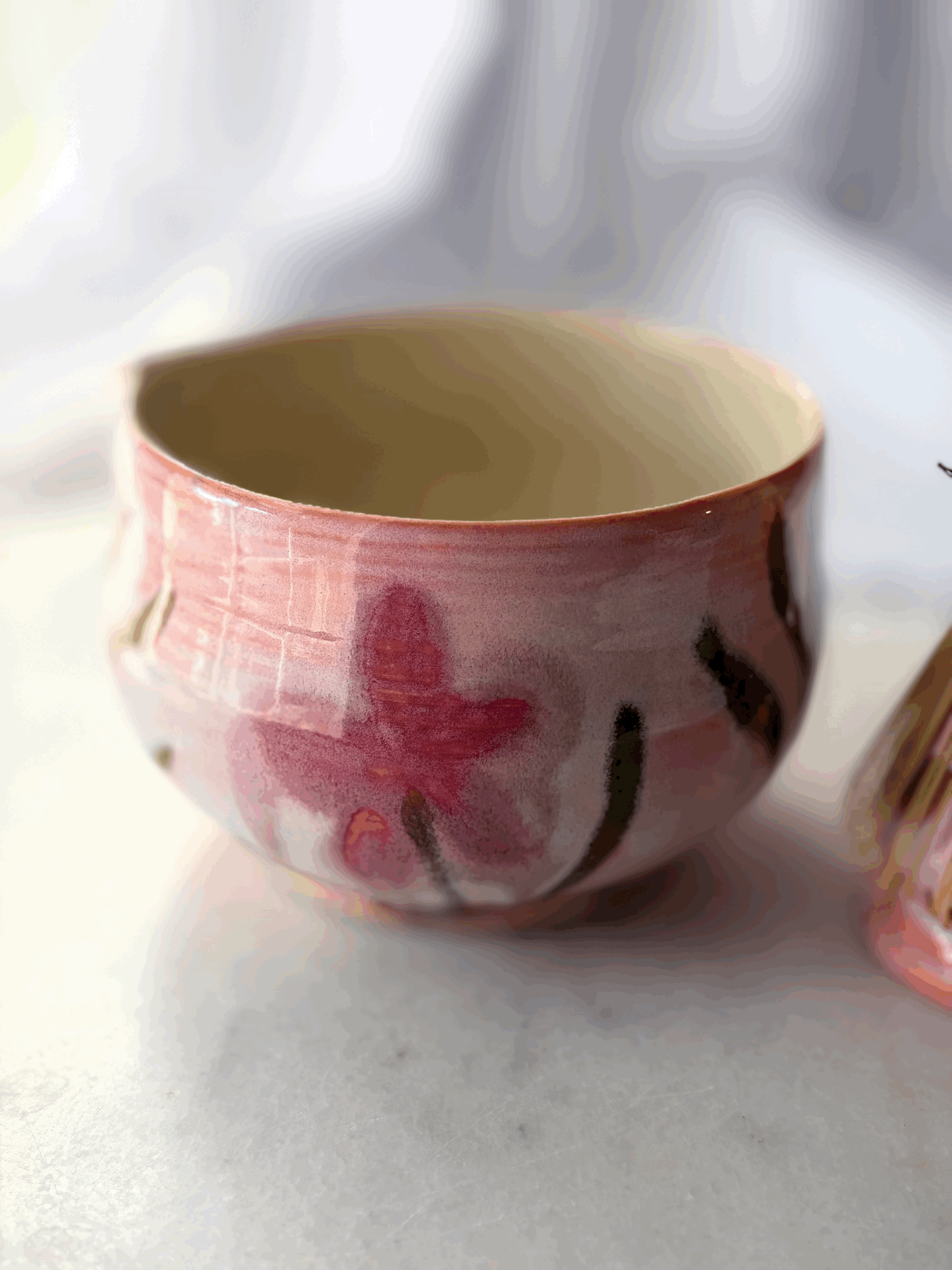 Matcha Bowl - Coral Pink