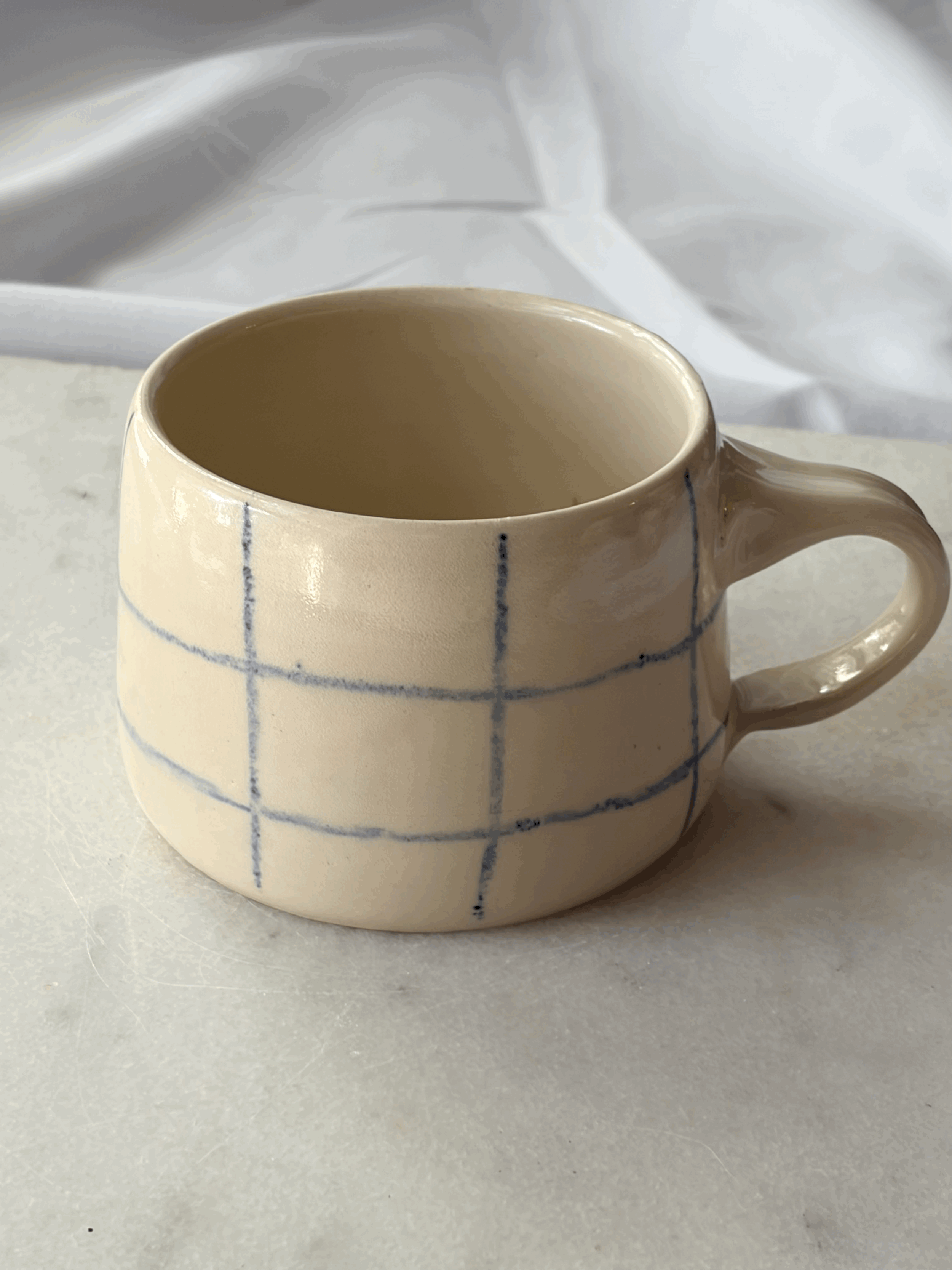 Espresso  Mug - French Market Grid