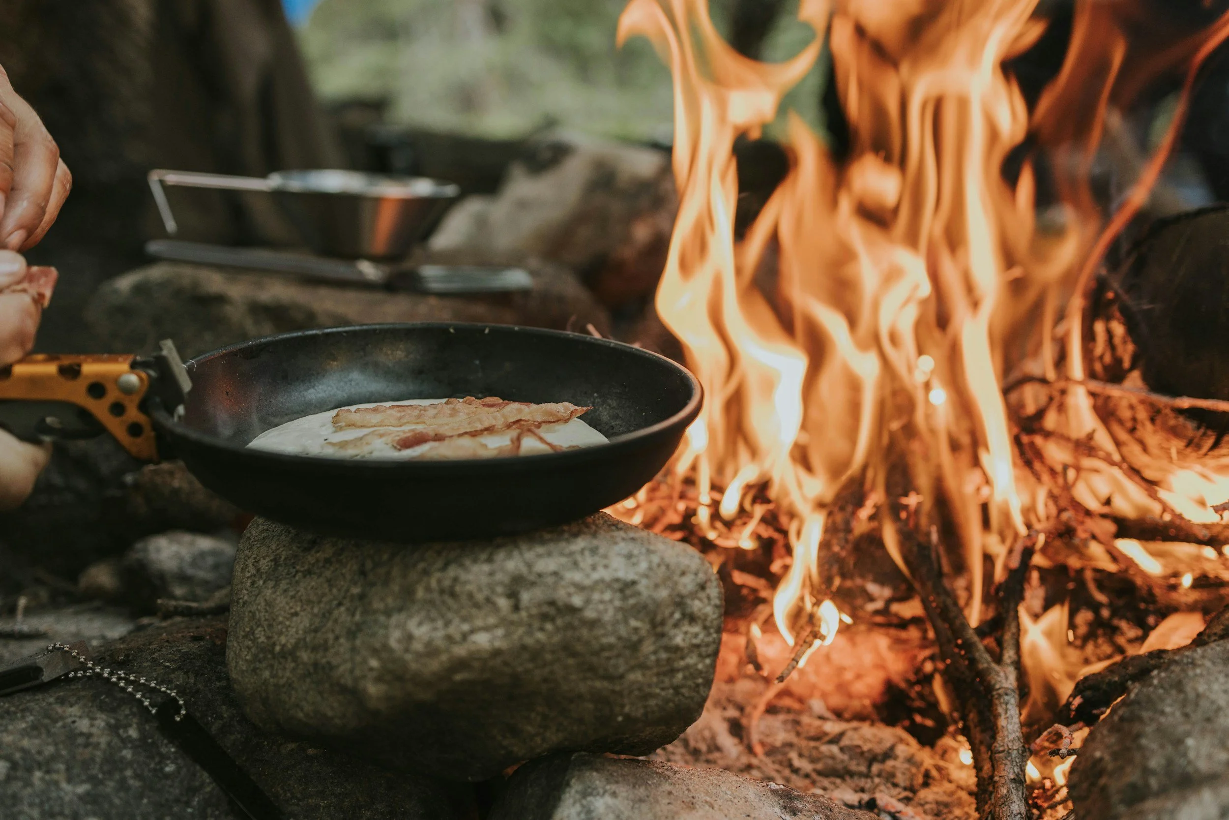 Making a Fire Safely When Technology Fails