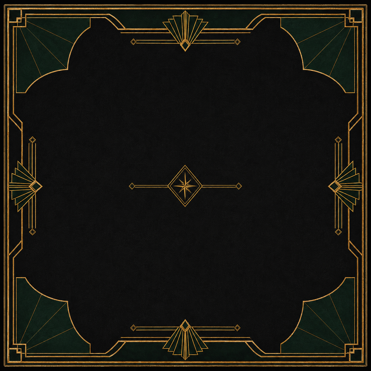 Art Deco Mat  ***FREE SHIPPING INSIDE THE LOWER 48***