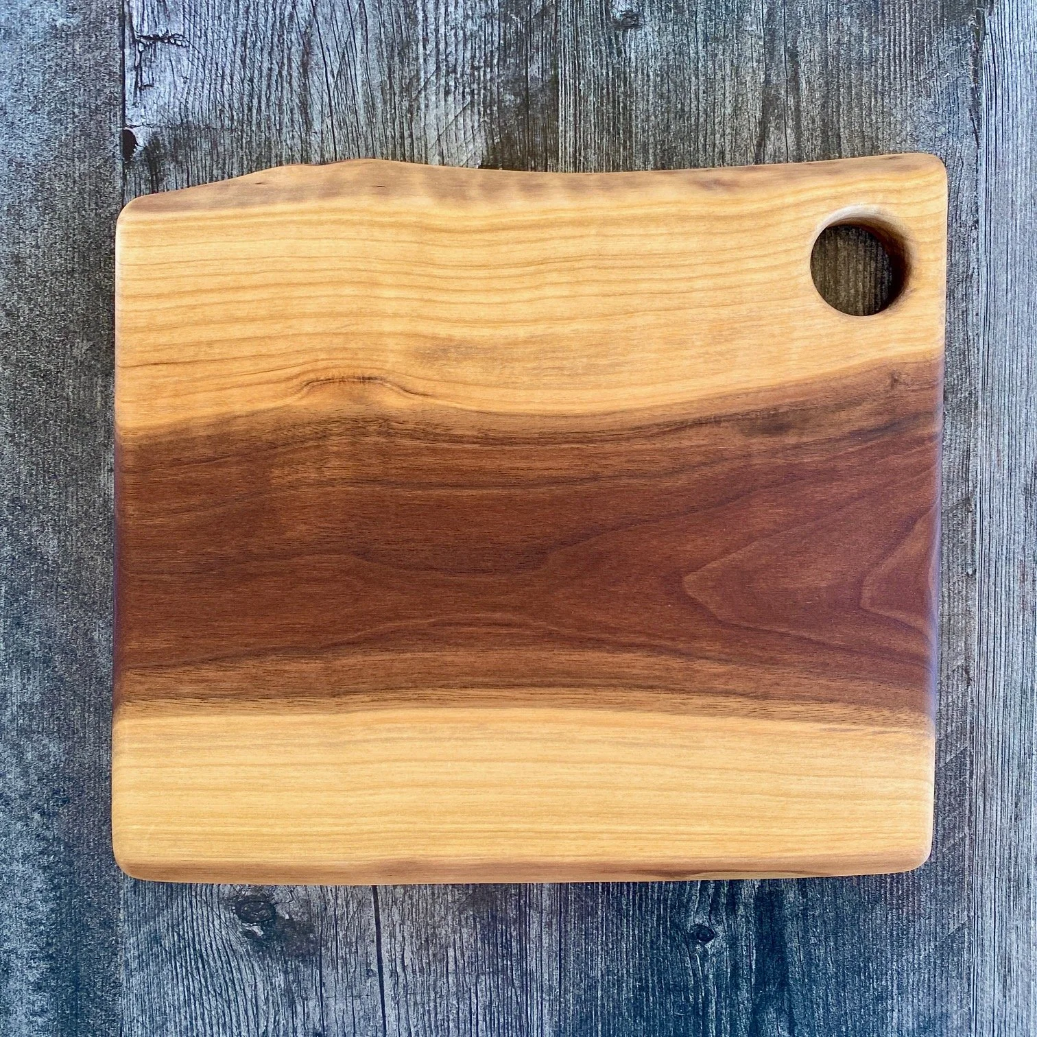 Live Edge Sappy Walnut Serving Board