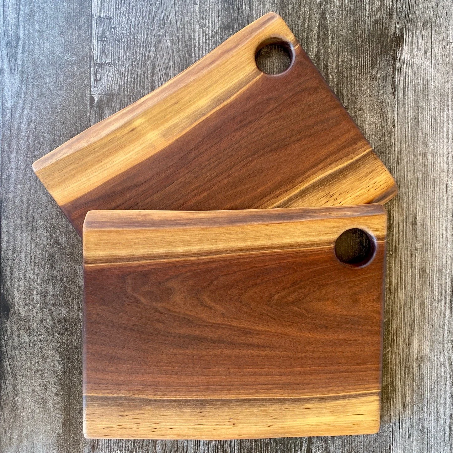 Live Edge Black Walnut Serving Board