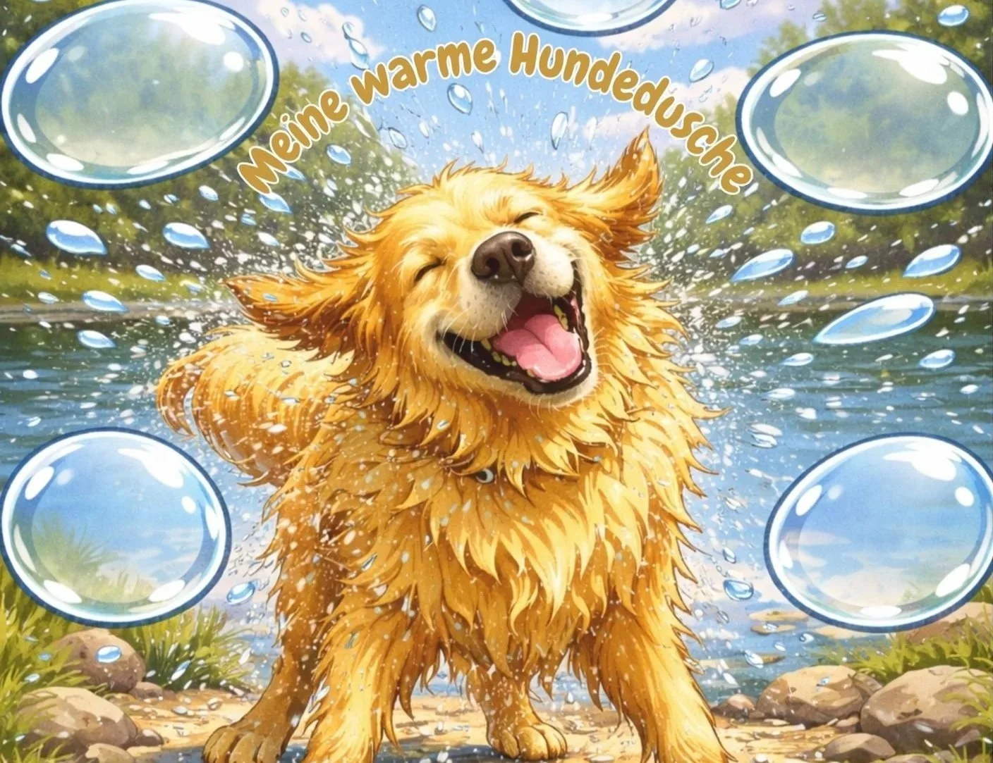 Warme Hundedusche