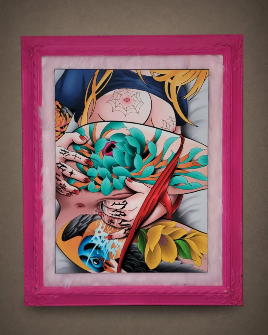 "Garden of Desire"
mixed media
-2023