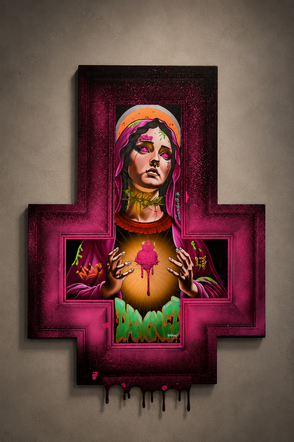 "the Damned"
mixed media · 2025