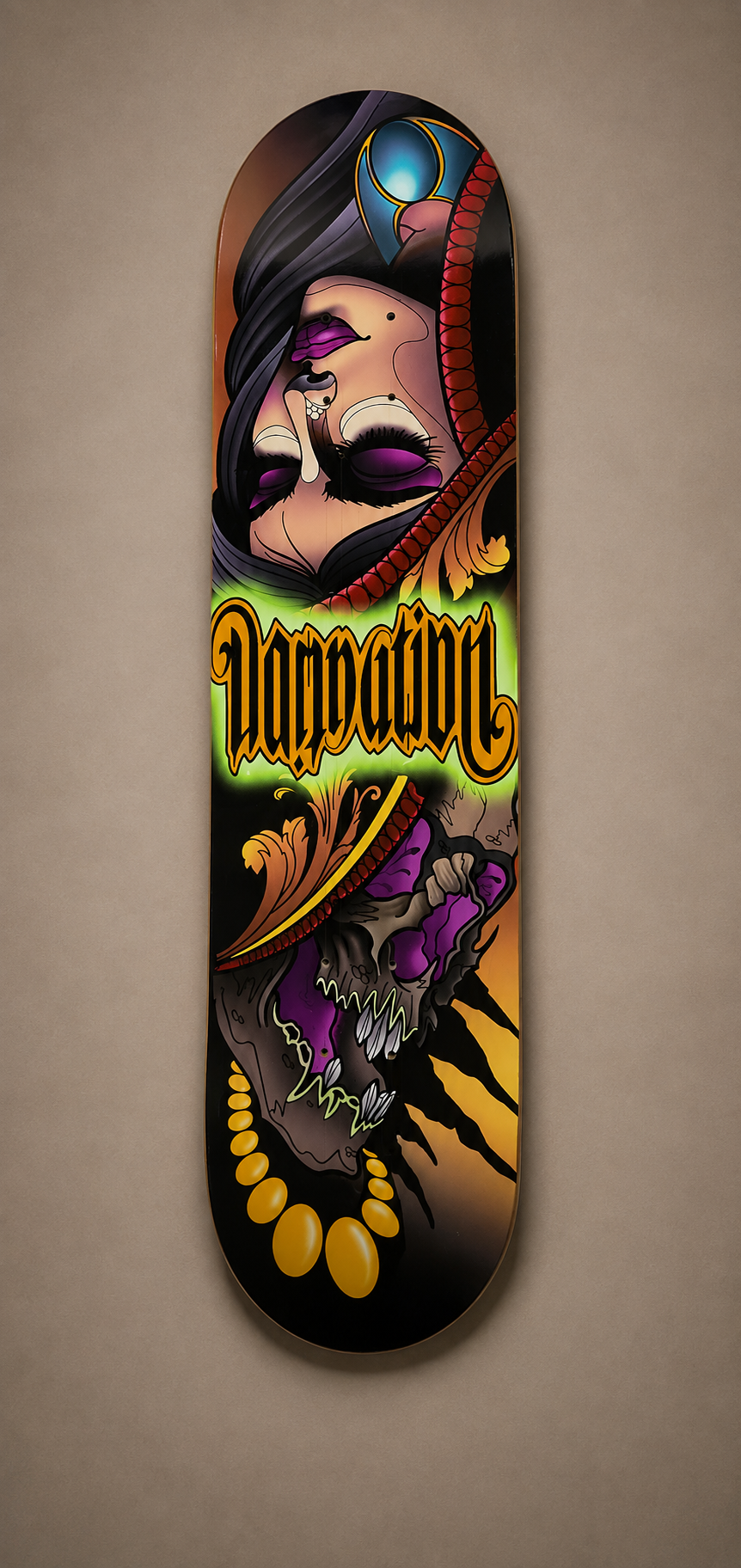 "Duality"
Damnation skateboard
-2021